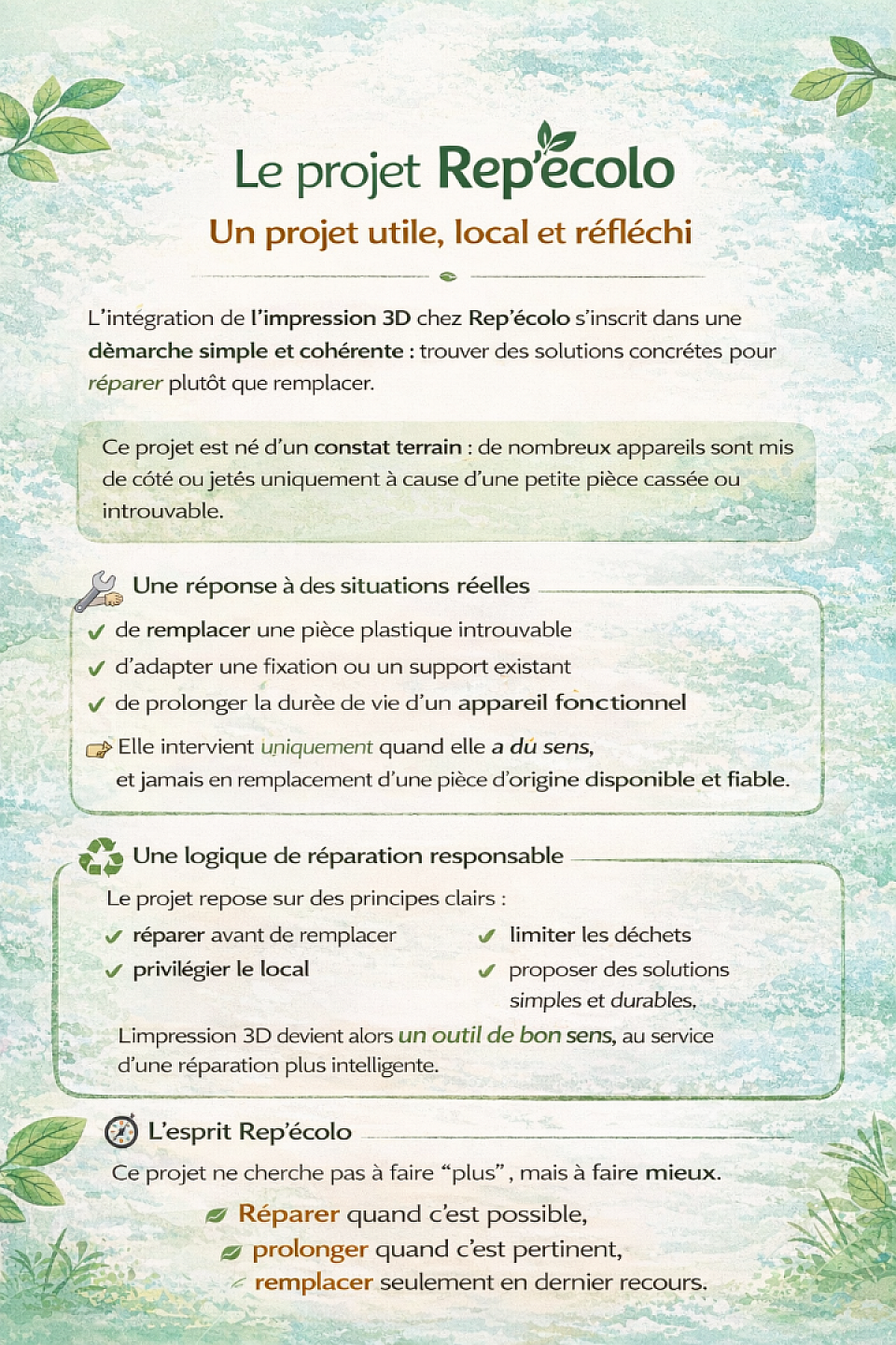 ♻️ Réparer, c’est souvent plus simple qu’on ne le croit.