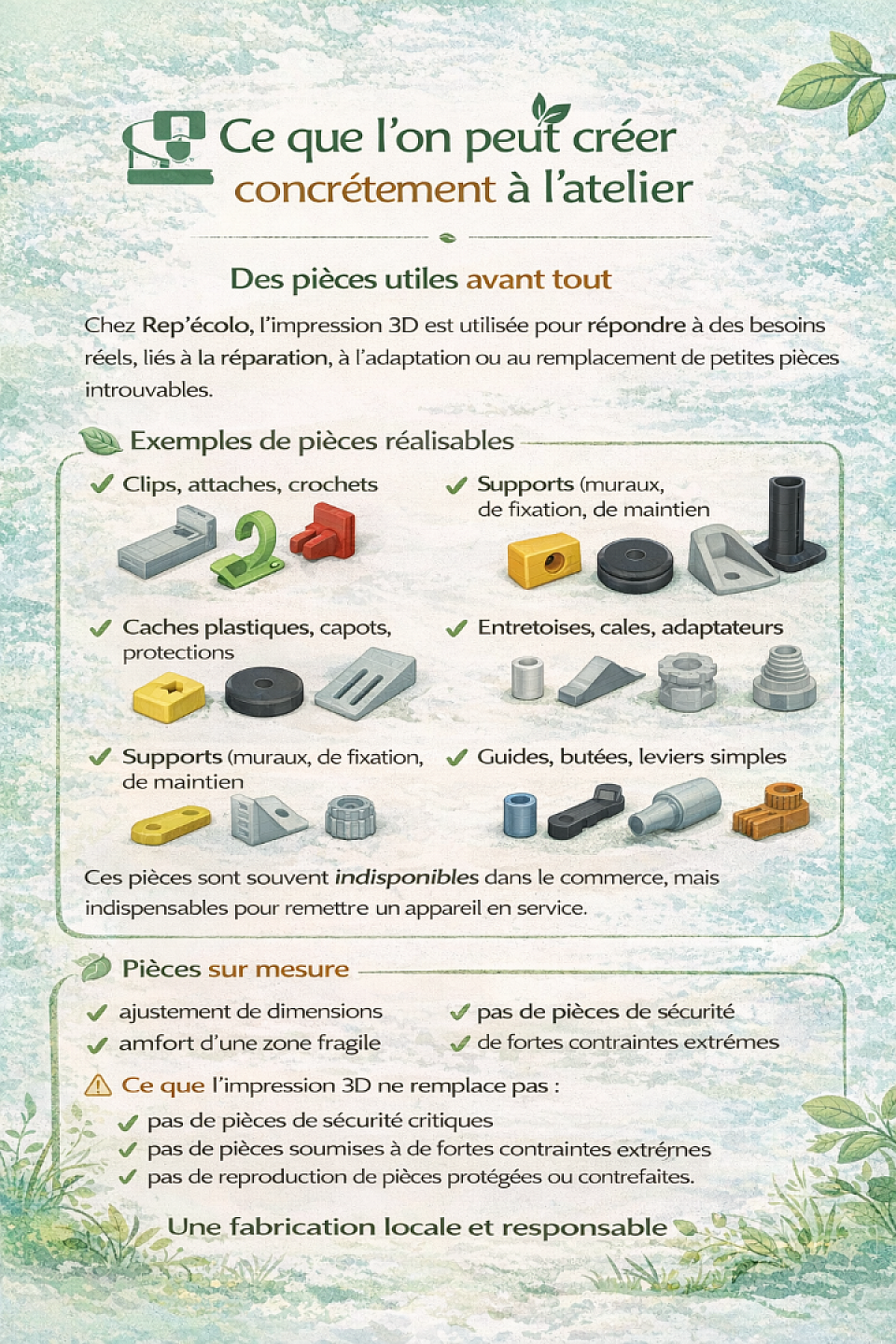 🌍 Moins de déchets, plus de bon sens.