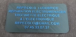 Plaque personnalisable